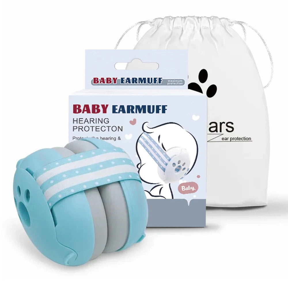 Diademas para Protección auditiva para bebés 2 en 1