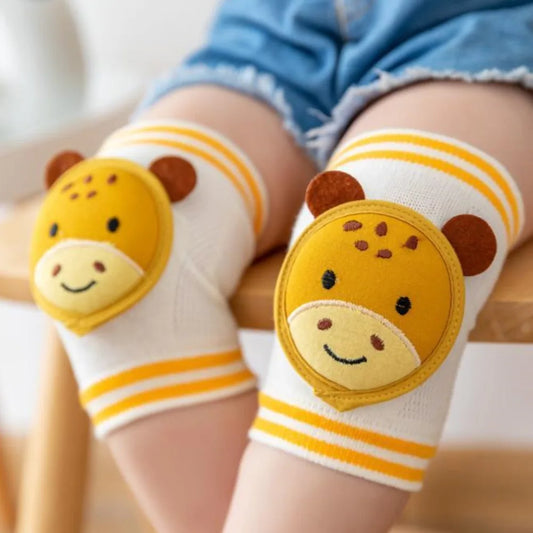 Par de rodilleras para bebés animalitos