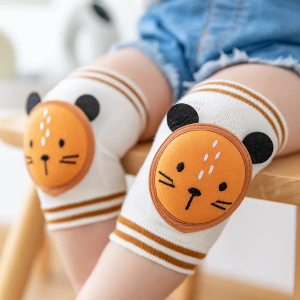 Par de rodilleras para bebés animalitos