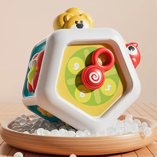 Cubo de actividades sensorial