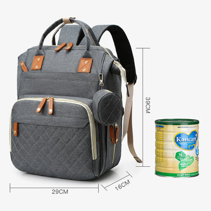 Bolsa de pañales Impermeable con porta USB de Gran capacidad