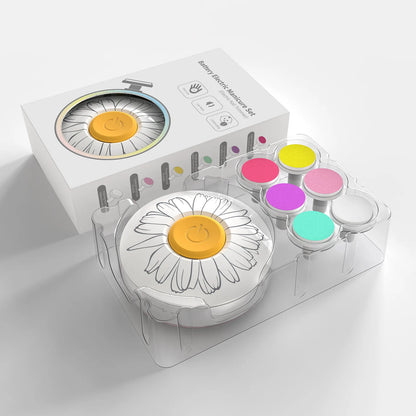 Recortador de uñas eléctrico redondo