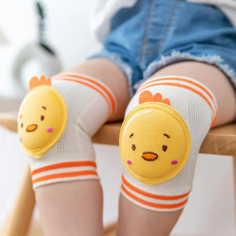 Par de rodilleras para bebés animalitos