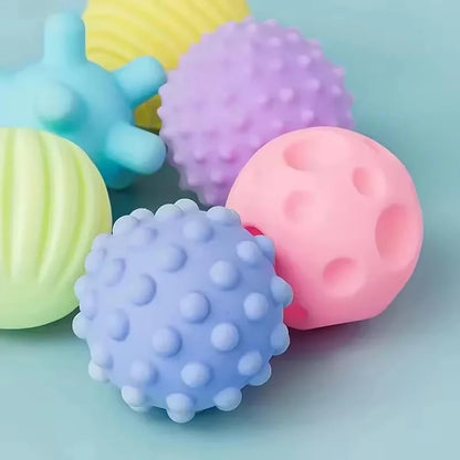 Juego de Pelotas texturizadas de 6 piezas