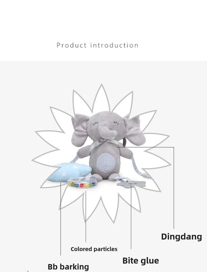 Colgante Sonajero de peluche con Mordedor para bebés