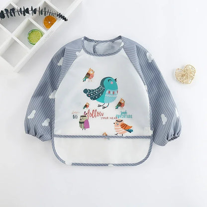 Babero Camiseta Manga Larga impermeable