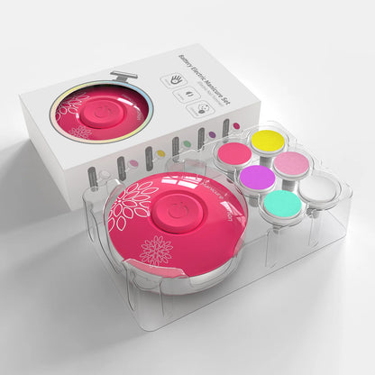 Recortador de uñas eléctrico redondo