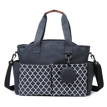 Bolsa multifuncional para cochecito de bebé organizadora para pañales para recién nacidos
