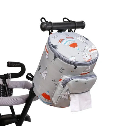 Stroller Organizer Bags Mummy Large Capacity Travel Hanging Bag Bottle Holder Pram Diaper Bags Baby Stroller Accessories Gifts