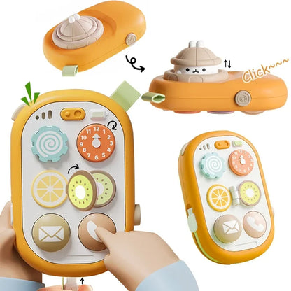 Teléfono juguete educativo Montessori