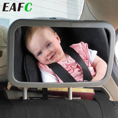 Espejo retrovisor ajustable para asiento trasero de automóvil