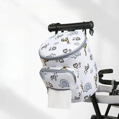 Stroller Organizer Bags Mummy Large Capacity Travel Hanging Bag Bottle Holder Pram Diaper Bags Baby Stroller Accessories Gifts