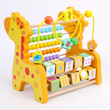 Juguete Educativo ábaco de Madera multifunción