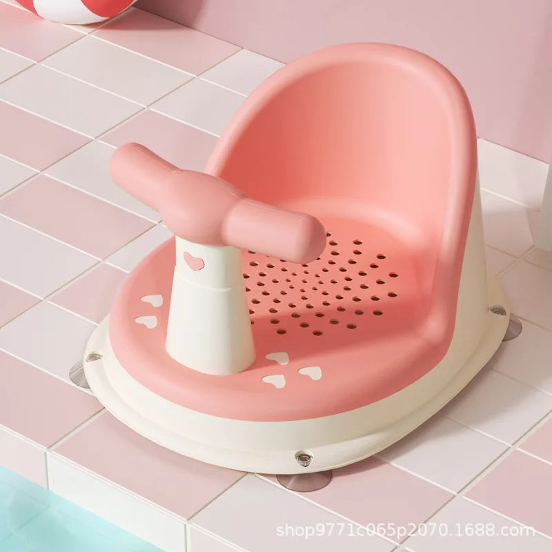 Asiento de ducha para niños, Soporte de ducha portátil para recién nacidos y niños