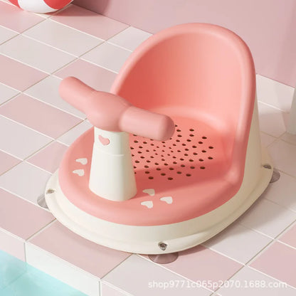 Asiento de ducha para niños, Soporte de ducha portátil para recién nacidos y niños