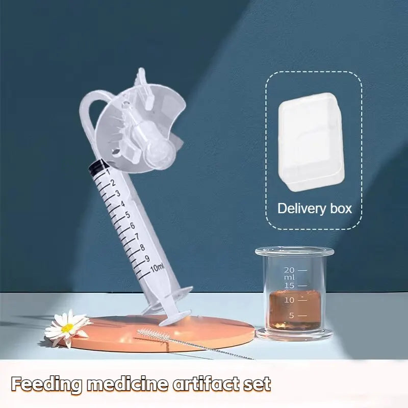 Juego de Jeringa dispensador de medicinas para chupetes de 6 piezas 10 ml