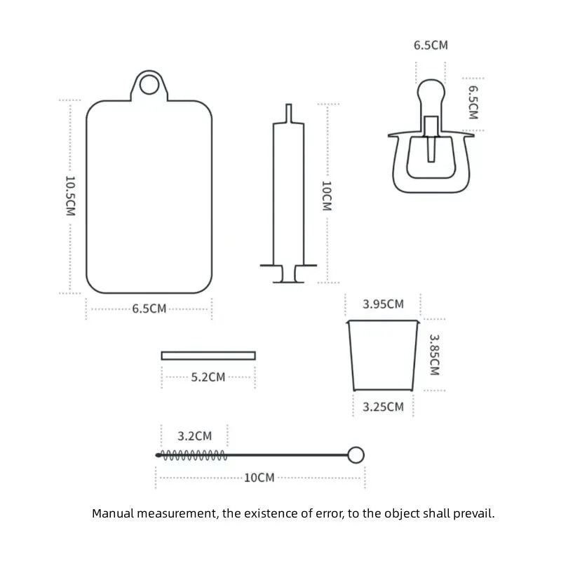 Juego de Jeringa dispensador de medicinas para chupetes de 6 piezas 10 ml