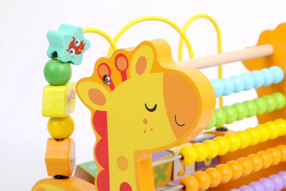 Juguete Educativo ábaco de Madera multifunción