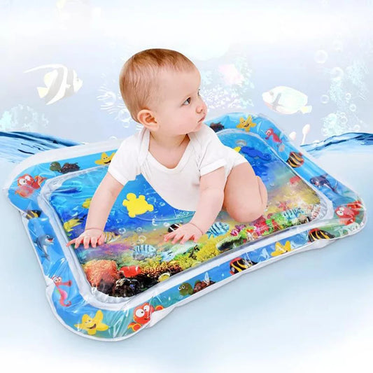 Alfombra sensorial de agua inflable