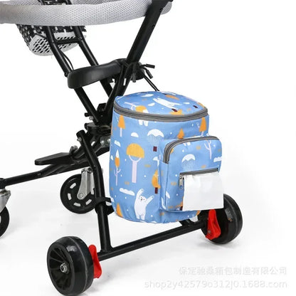 Stroller Organizer Bags Mummy Large Capacity Travel Hanging Bag Bottle Holder Pram Diaper Bags Baby Stroller Accessories Gifts