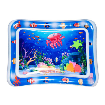 Alfombra sensorial de agua inflable